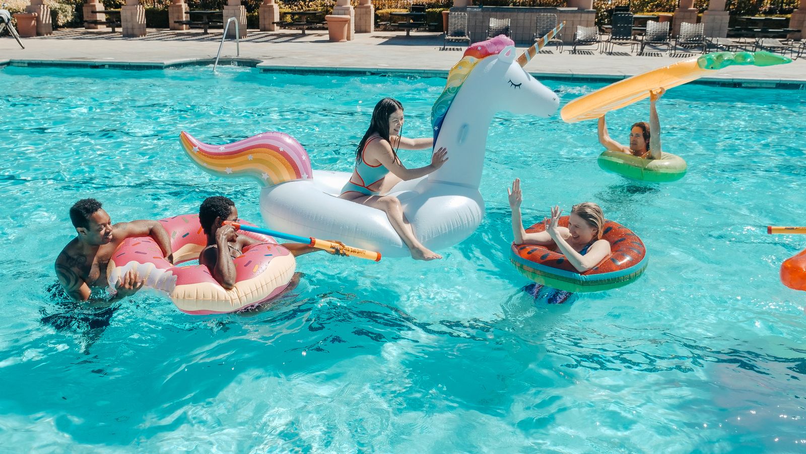 Piscina ao ar livre
